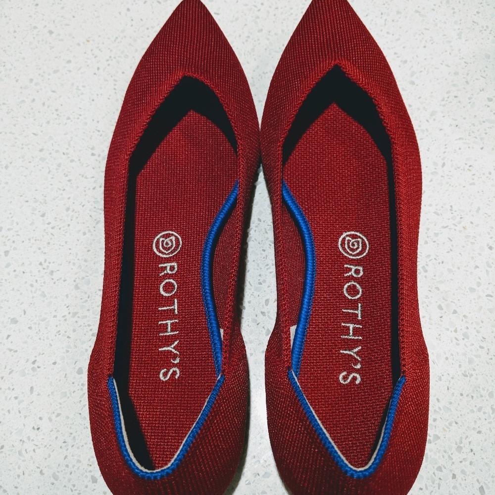 Rothy's Chilli Red sz 10